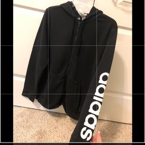 adidas zip up